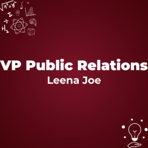 Leena Joe presenting VP Public Relations training.
