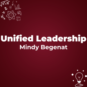 Mindy Begenat presenting Unified Leadership training.